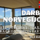 Darbas stiklinių fasadų, balkonų montuotojams Norvegijoje