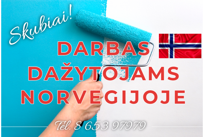 Dažytojai Norvegijoje